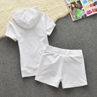 Juicy Couture Original Velour Tracksuits 612 2pcs Women Suits White