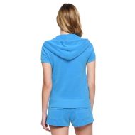 Juicy Couture Original Velour Tracksuits 607 2pcs Women Suits Blue